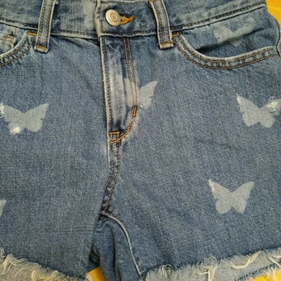 OLD Navy Shorts Girls S 14 Denim Jean - Picture 3 of 3